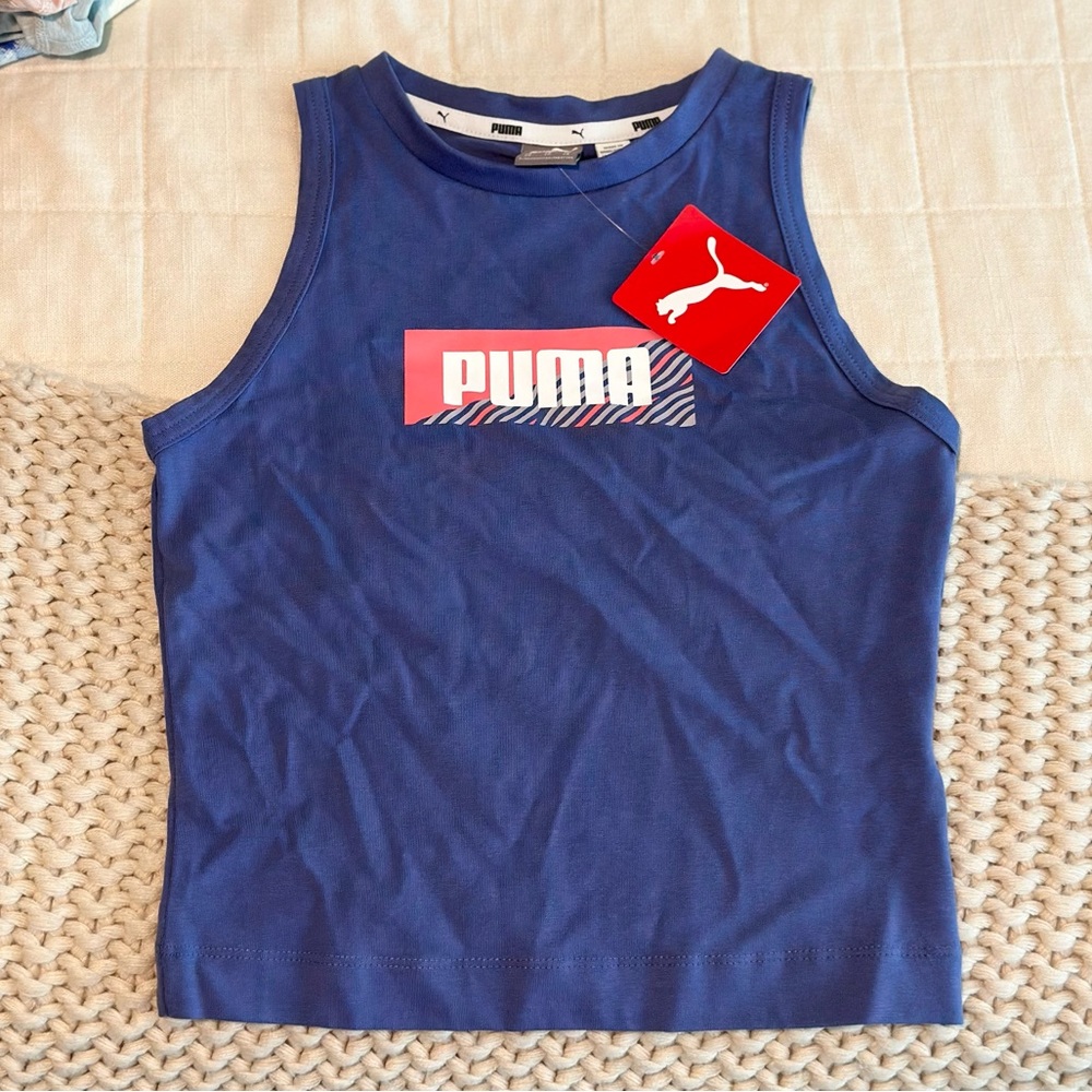 PUMA summer print tank womens marlin